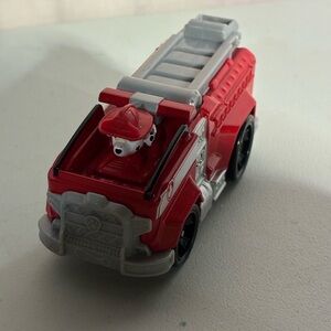 PAW Patrol Marshall Firefighter Dog Fire Truck Diecast Car Racer Vehicle